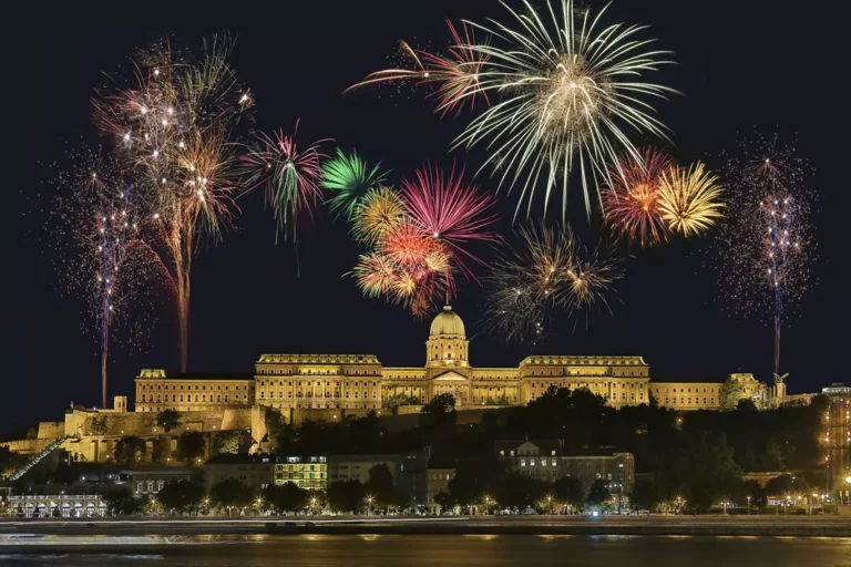 Budapest fireworks