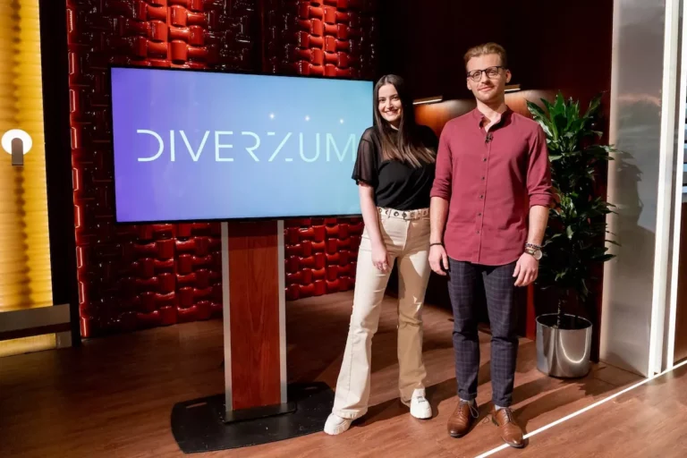 Diverzum co-founders Fanni Gyarmati and Miki László