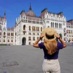 Tourist in Budapest