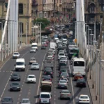 Budapest car traffic