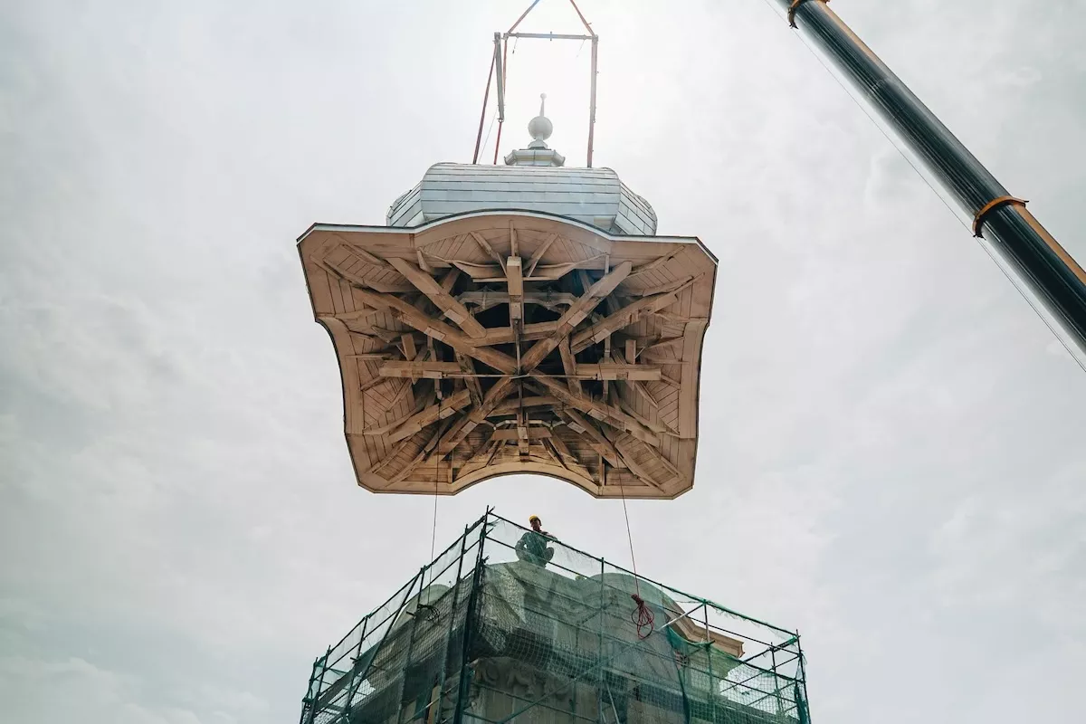 Budapest City Hall Clock Tower