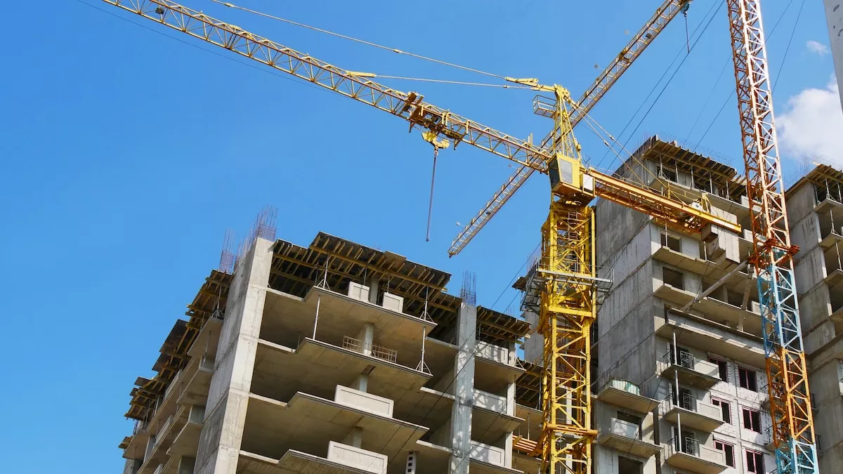 new flat construction