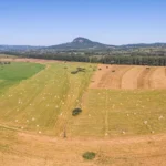 Hungarian farmland Balaton